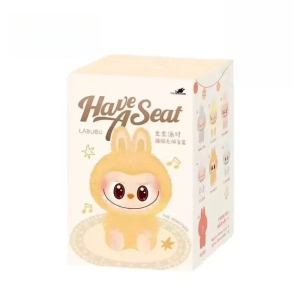Labubu Vinyl Plush Hehe – Have a Seat Serie | Limited Edition Collectible - Afbeelding 2