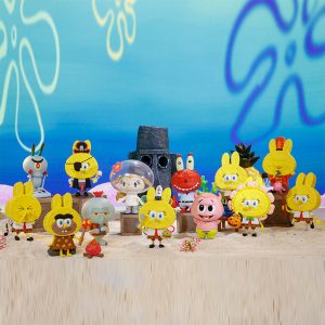 Labubu × SpongeBob Before Comedy Figurine – Exclusieve Verzamelfiguur