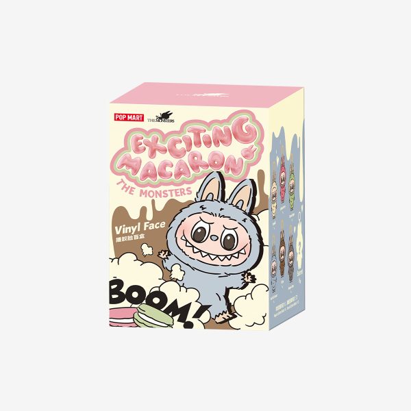 Labubu Vinyl Face – Lychee Berry (Exciting Macaron Serie) – 17 cm Designer Toy - Afbeelding 3