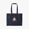 Labubu Denim Tas – Fall In Wild Serie | The Monsters | Naturel, Speels & Praktisch