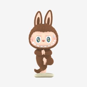Labubu Yoga Coach Figurine – Lazy Yoga Serie (Geheime Editie)