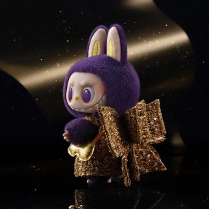 Labubu × Pronounce “Wings of Fortune” – Sleutelhanger van Pluche & Vinyl (10 cm)