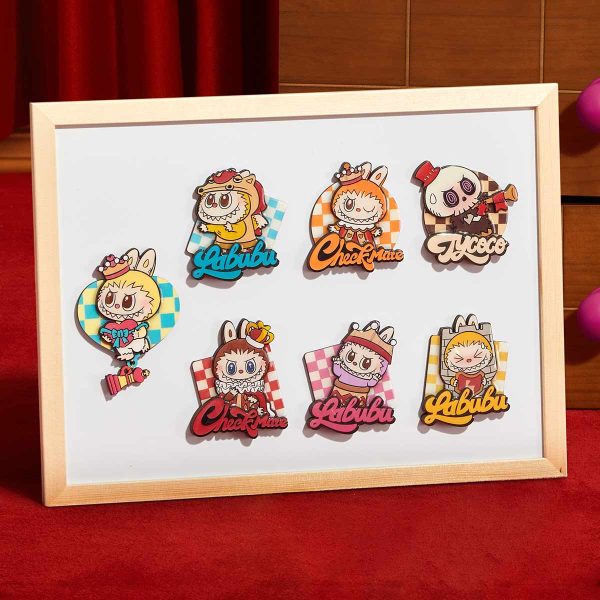 Labubu Let’s Checkmate Magnet Set – Complete Schaakcollectie (6 Stuks + Kans op Secret Edition) - Afbeelding 3