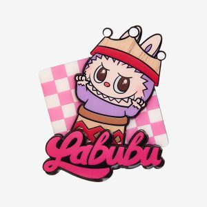 Labubu Bishop Fridge Magnet – Let's Checkmate Serie