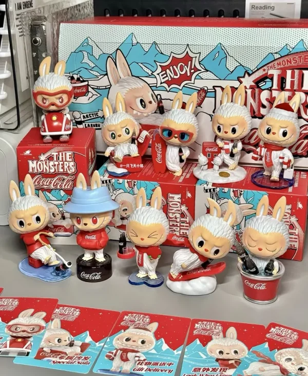 Labubu × Coca-Cola Collectie – The Monsters Vinyl Figuren