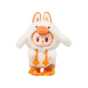 Labubu Forest Fairy Tale Witte Eend – Kawaii Knuffel Collectie