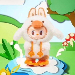 Labubu Forest Fairy Tale Witte Eend – Kawaii Knuffel Collectie