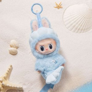 Labubu Hide & Seek Blauw Schelp – Exclusieve Singapore Editie Knuffel