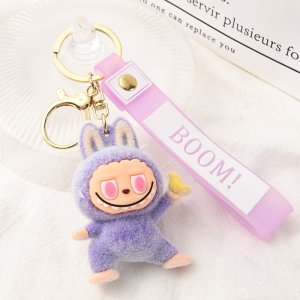 Labubu Sleutelhanger Kawaii – Pluche Accessoire met BOOM! Hoofdband