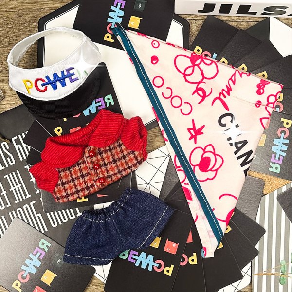 Retro Colour Pop Set voor Labubu – Vintage Stijl met Een Gedurfde Uitstraling - Afbeelding 2