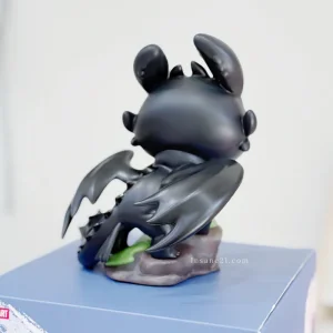 Chimuelo Verzamelfiguur – Zwarte Kawaii Draak uit Hoe Tem Je een Draak