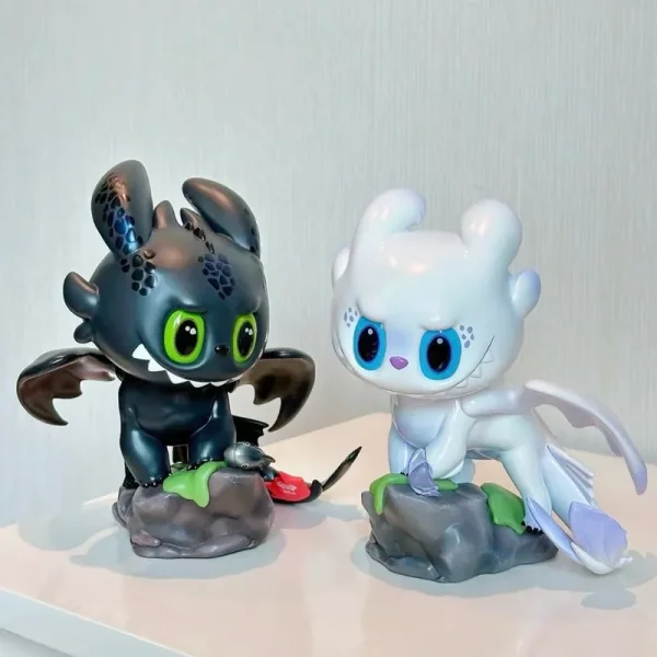Chimuelo Verzamelfiguur – Zwarte Kawaii Draak uit Hoe Tem Je een Draak - Afbeelding 5