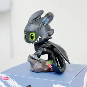 Chimuelo Verzamelfiguur – Zwarte Kawaii Draak uit Hoe Tem Je een Draak