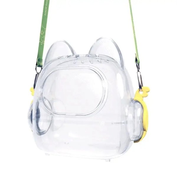 Transparante Kawaii Tas voor Labubu Pop – Rugzak met Schouderriem - Afbeelding 2