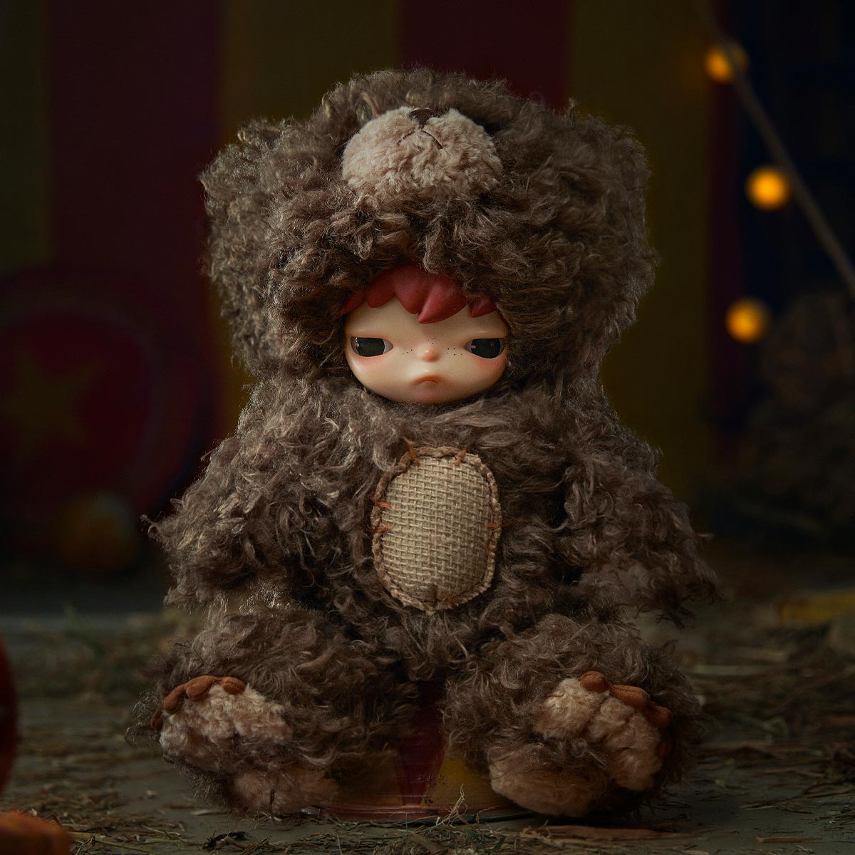 Hirono Bear Vinyl Plush Doll | Designer Art Knuffel Collectible - Afbeelding 7