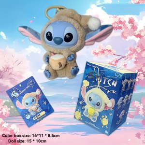 Labubu x Stitch Blind Box Serie – Eet iets voor het slapengaan