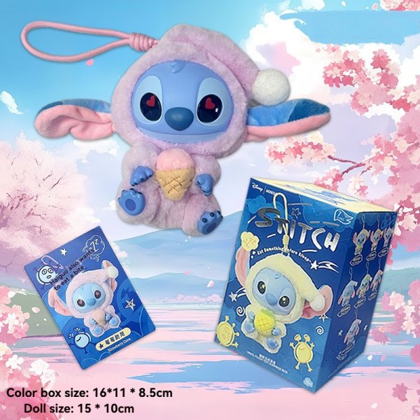 Labubu x Stitch Blind Box Serie – Eet iets voor het slapengaan - Afbeelding 5
