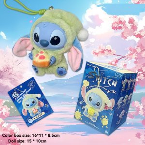Crispy Pizza – Labubu x Stitch