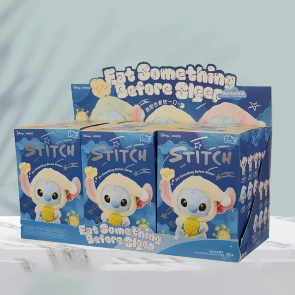 Labubu x Stitch Blind Box Serie – Eet iets voor het slapengaan
