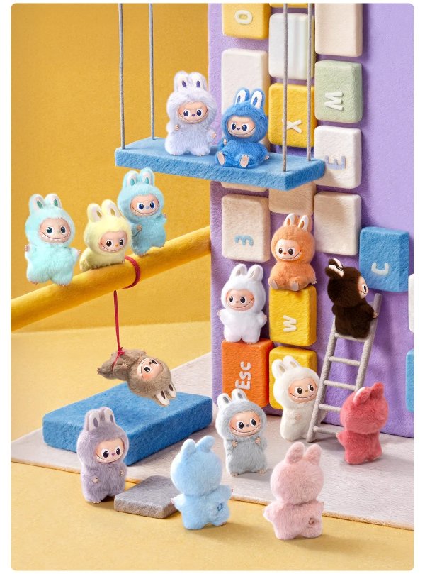 Labubu Pin For Love Serie – Blind Box (A-M Collectie) Verrassingsfigurines - Afbeelding 10